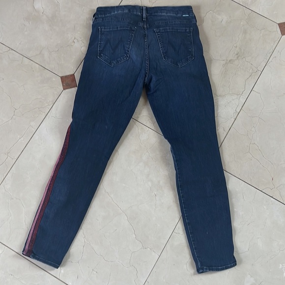 Mother jeans with stripe down side. Size 29 - Picture 4 of 4
